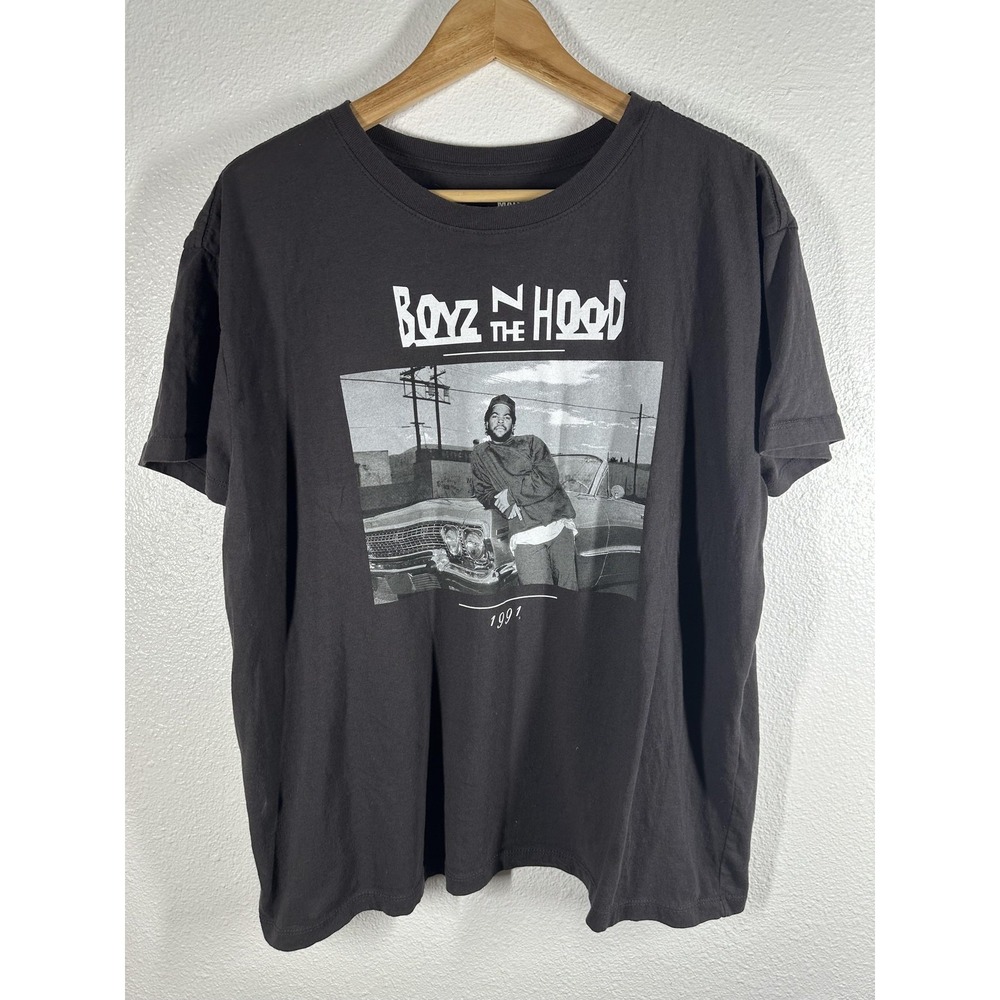 Boyz N The Hood Shirt Mens XL Black 1991 Movie Graphic Tee Mad Engine‎